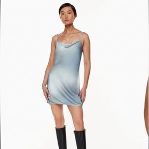 Aritzia Babaton Model Cowl Neck Dress